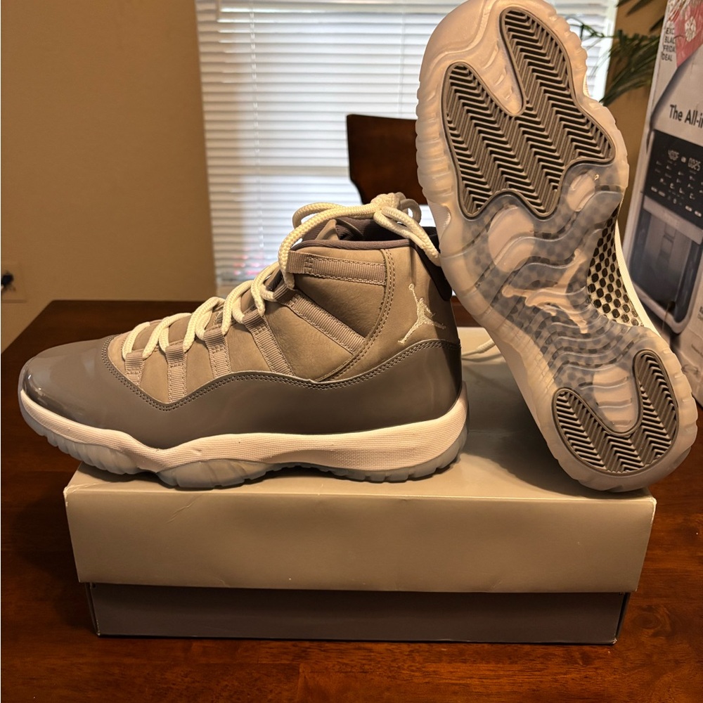 Jordan Sneakers Gray and White